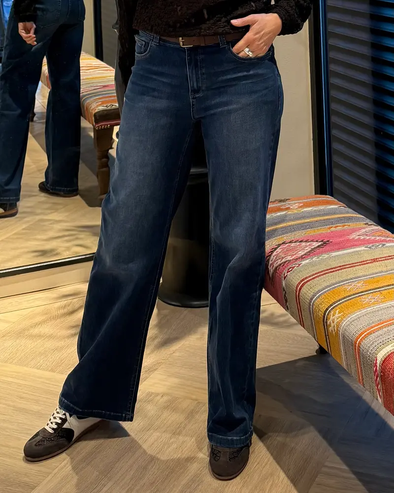 Red Button Jeans Colette Belt Dark Stone