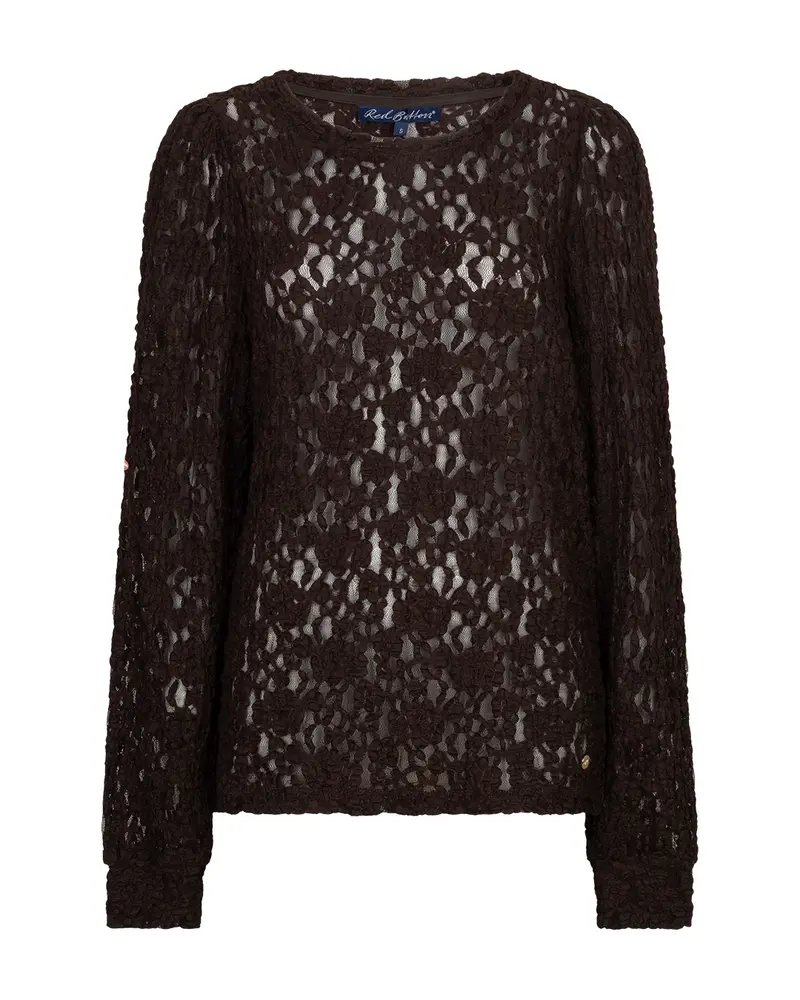 Red Button-Top Lace SRB5068-Espresso
