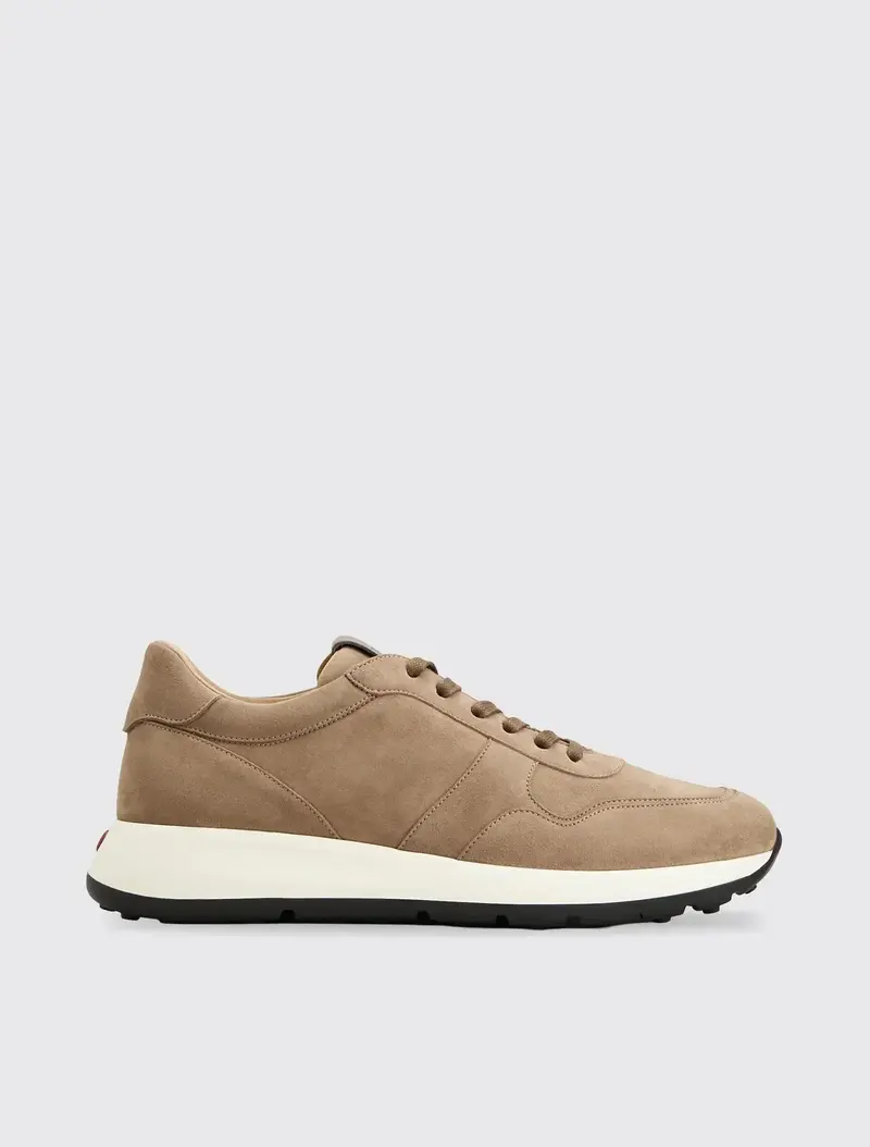Red Dot Sneakers in Pashmy Suede