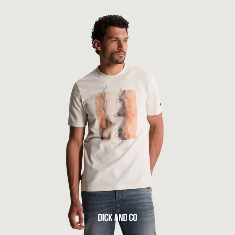 Regular fit t-shirt met artwork