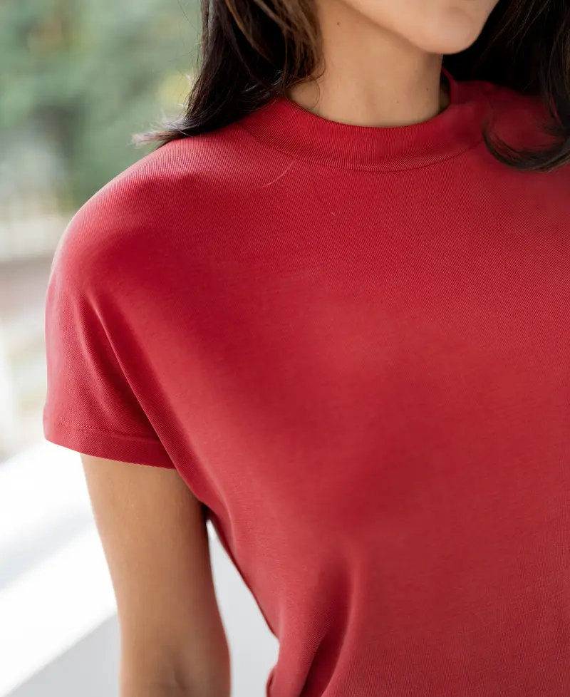 Rib coltop LA PIERRE Rouge