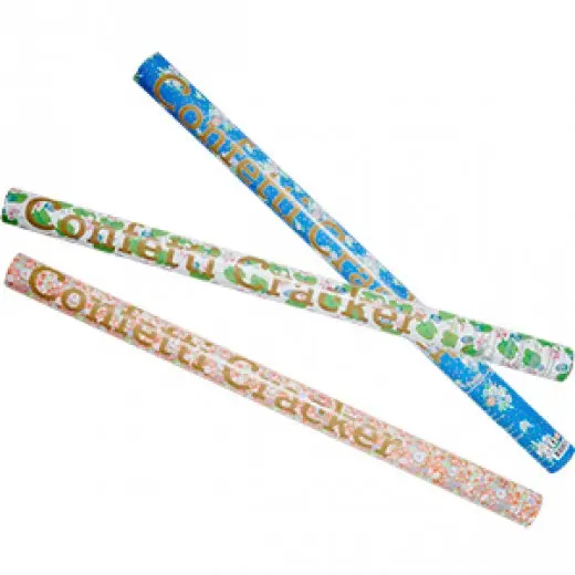 Rice 78 cm Giant Confetti Cracker In 3 Assorted Colours
