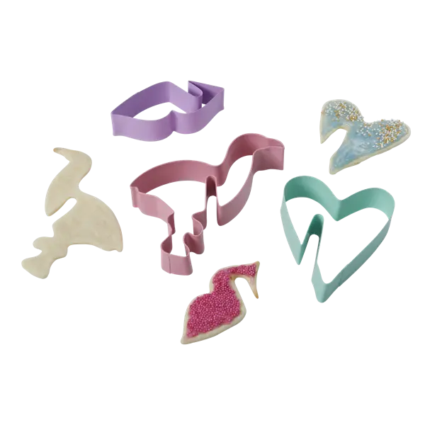 Rice Cookie Cutters For Hanging Cookies In 2 Assorted Designs