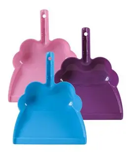 Rice Large Plastic Dustpan Ass. Colours