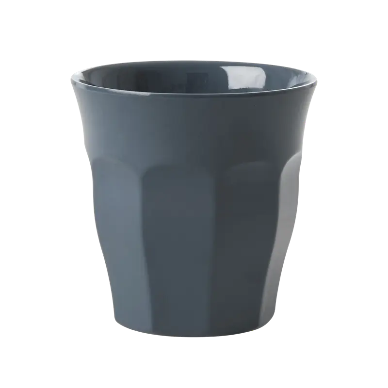 Rice medium melamine cup dark grey