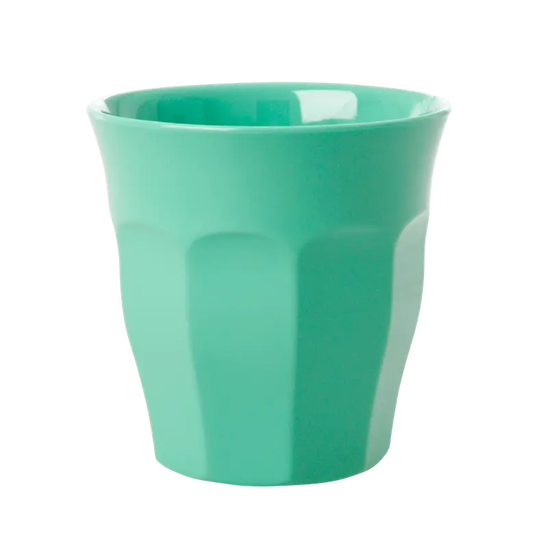 Rice medium melamine cup emeral green