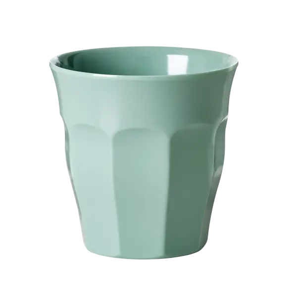 Rice medium melamine cup in khaki
