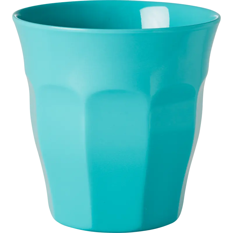 Rice Melamine Cup In Aqua Medium