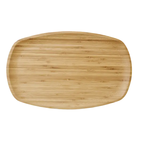 Rice Rectangular Serving Dish in Bamboo