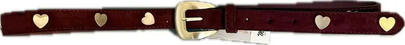 Riem hartjes bordeaux