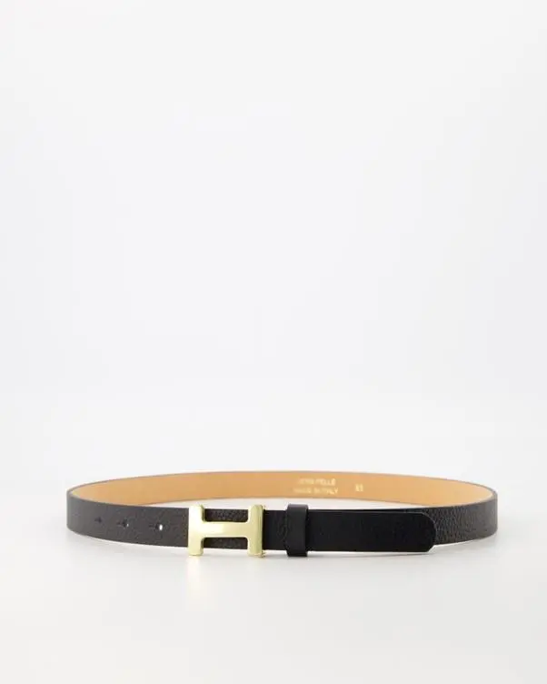 Riem hera cl. grain leer zwart