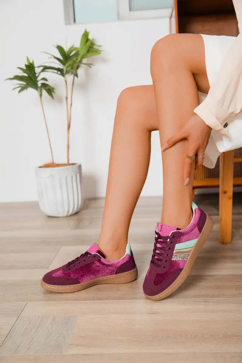 Rineke Purple Sneaker