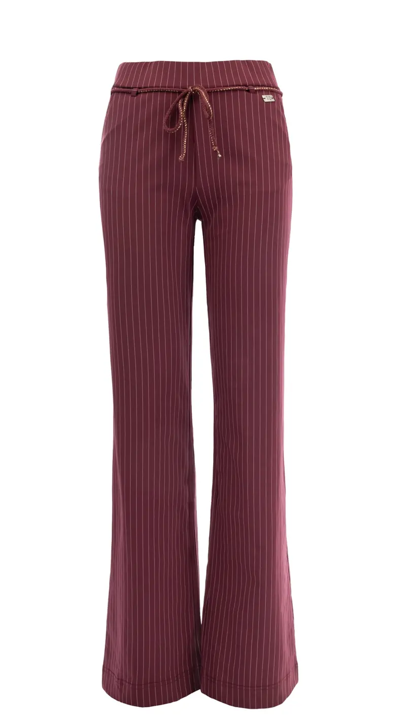 Romee | Pinstripe Bordeaux