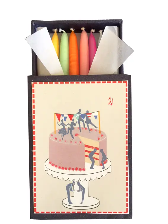 Salon Elfi Candle Box Cake