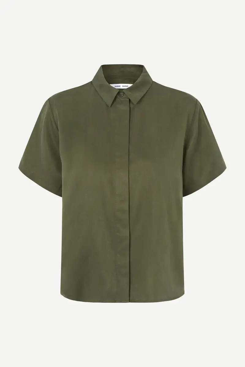 Samsøe Samsøe mina shirt forest night
