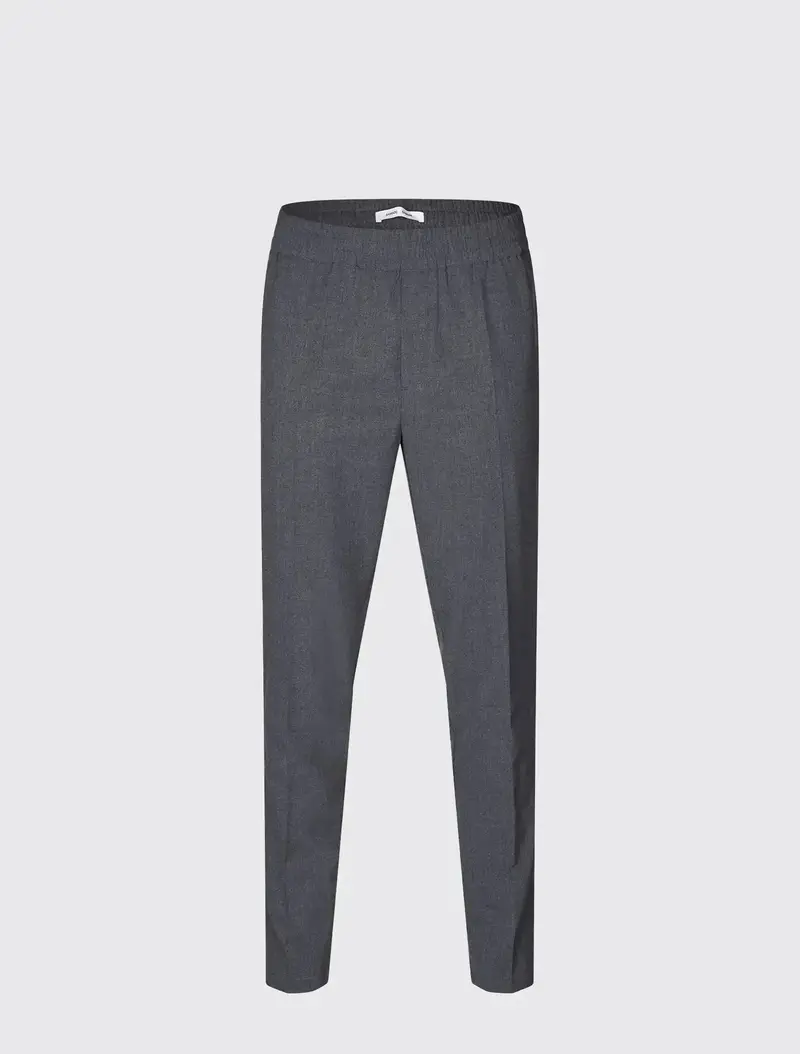 Samsoe Samsoe pantalons antraciet grijs