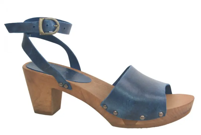 Sanita Wood Yoleen Flex Sandal Navy