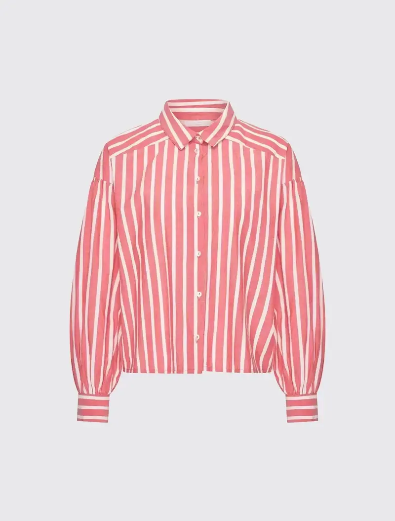 Sarah Short Stripe Blouse