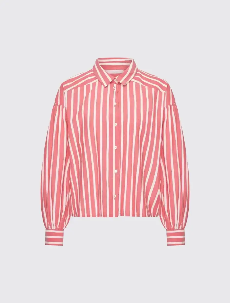 Sarah Short Stripe Blouse