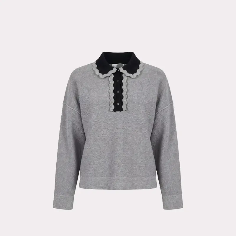 Scalopped Sweater
