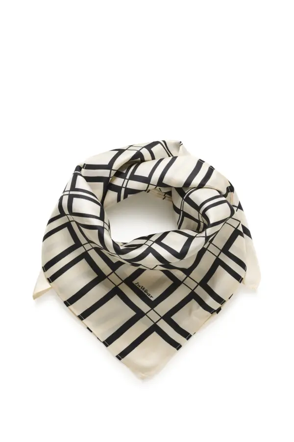 Scarf rafiqiw 30107632 Offwhite