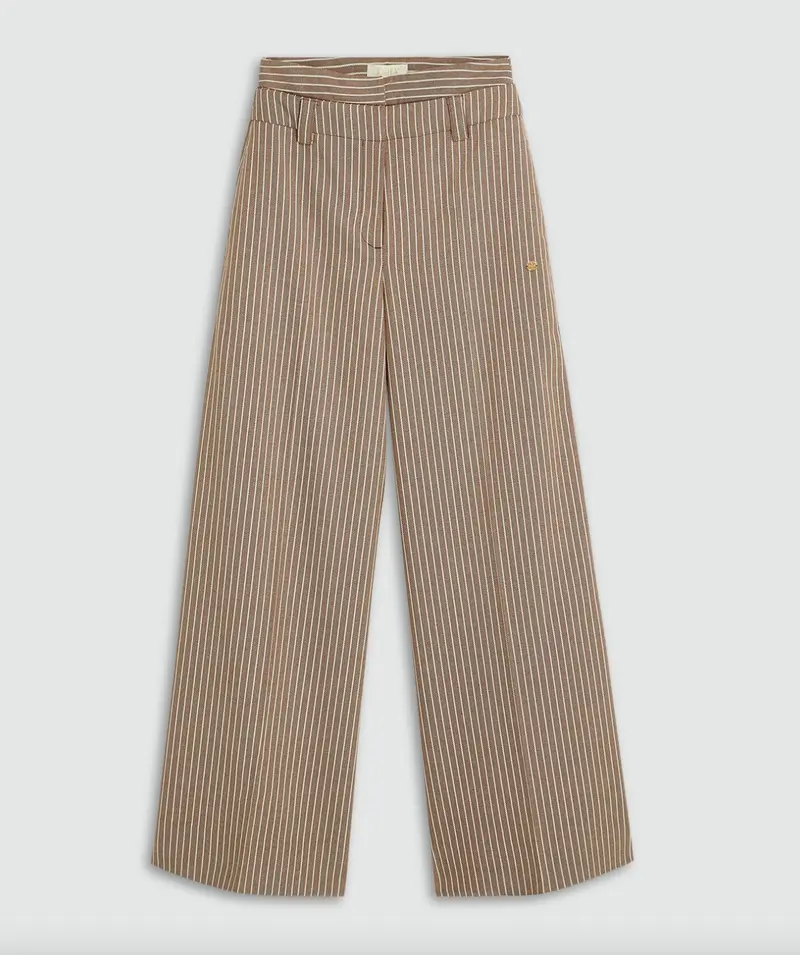 Scout burgundy stripe