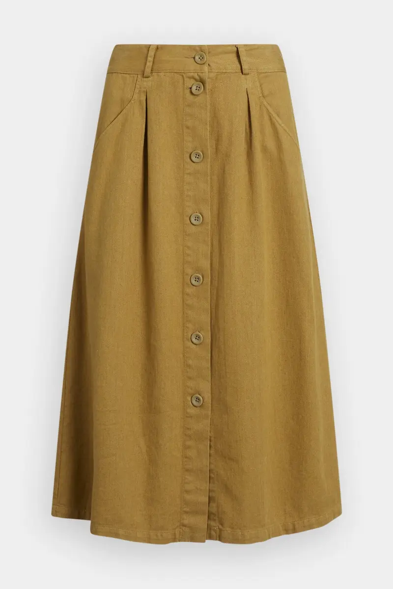 Seasalt Cornwall Screen Test Skirt Oak