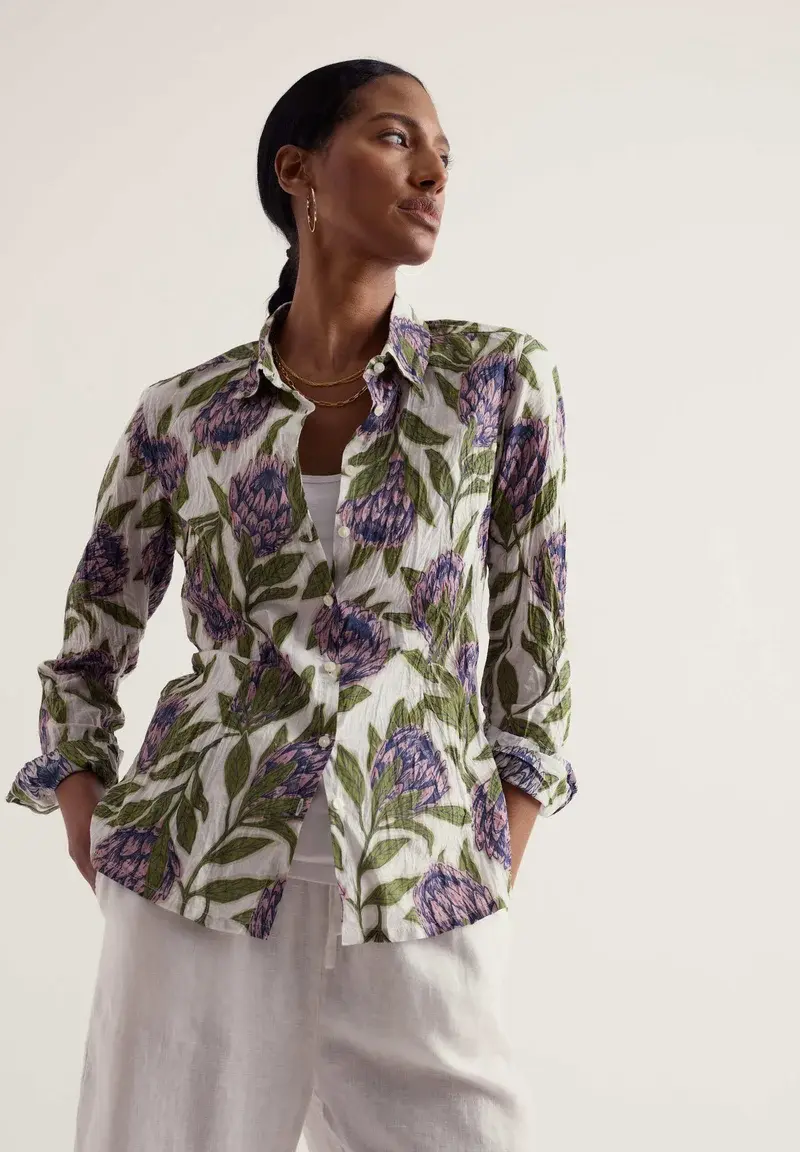 Seasalt - Larissa shirt -Proteas Chalk