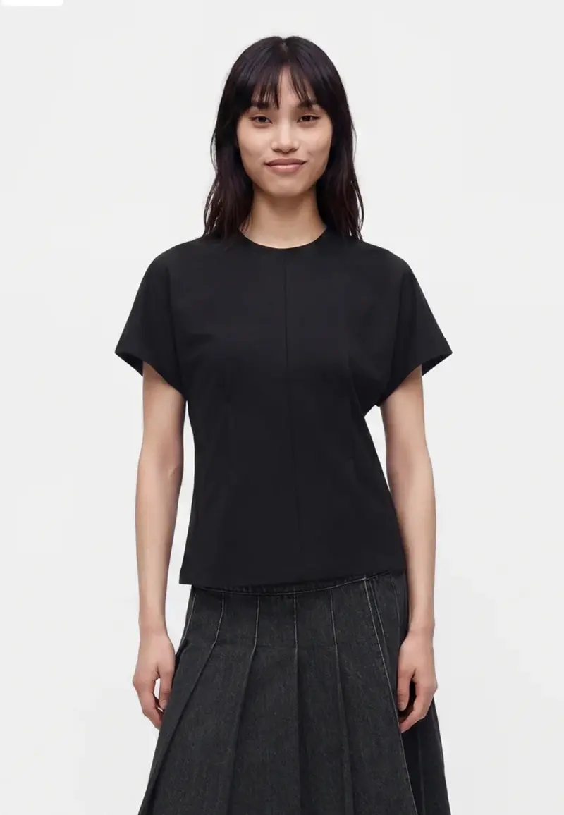 Selected top slwera black