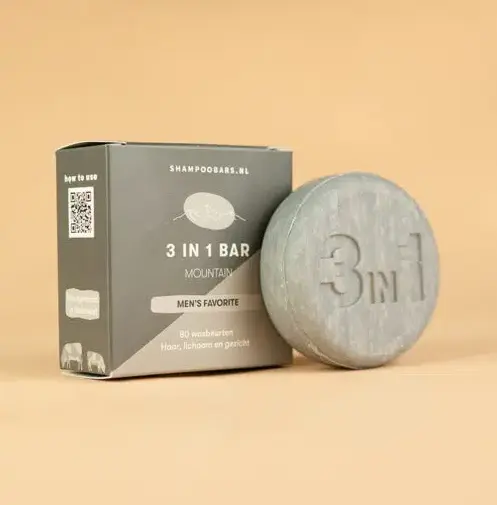 Shampoo Bar 3-in-1 bar mountain