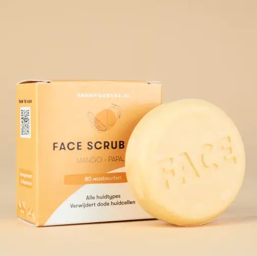 Shampoo Bar face scrub bar mango - papaja