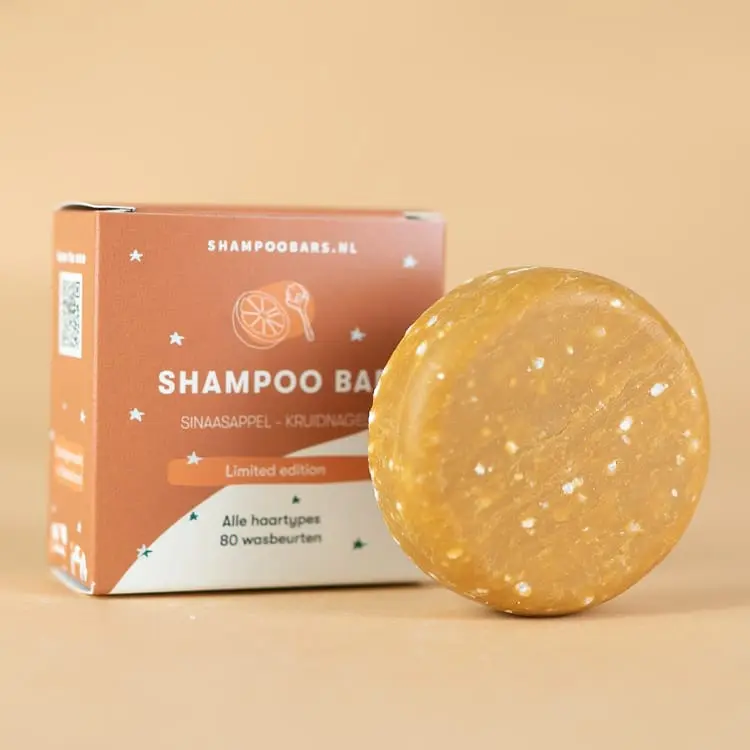 Shampoo bar sinaasappel - kruidnagel
