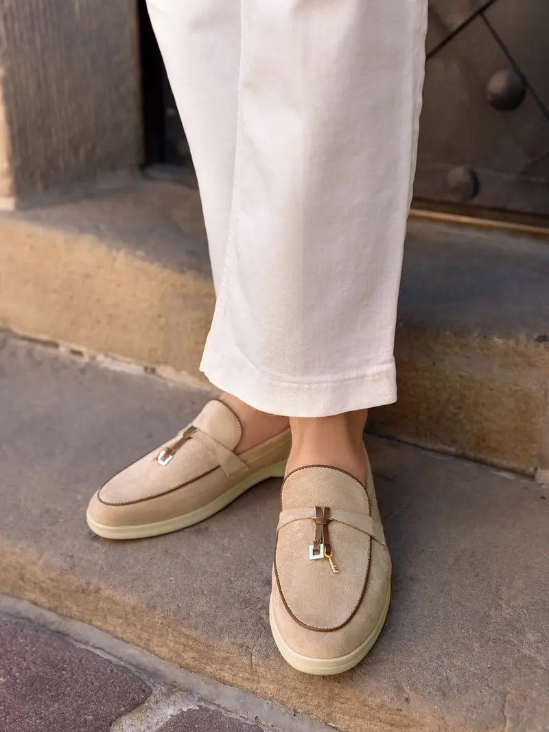 Shanna Khaki Loafers