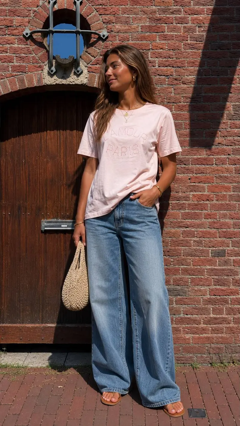 Shirt - L' amour Paris Roze