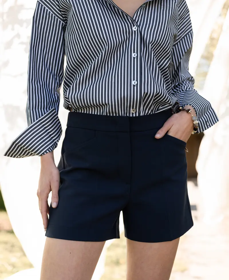 Short LA MADDY Donkerblauw