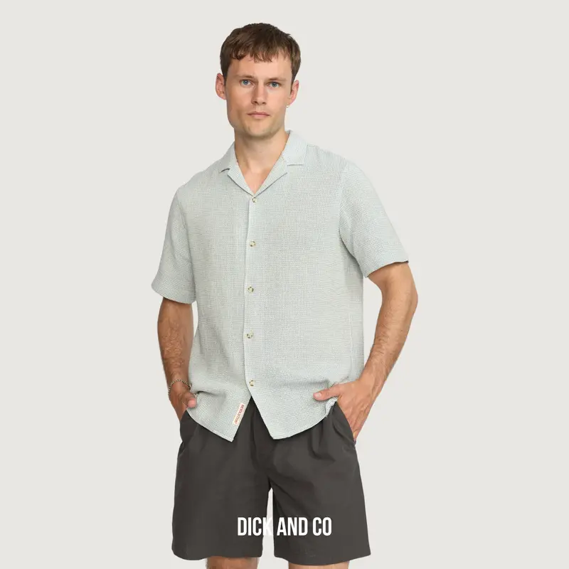 Short Sleeved Cuban Shirt (3166)