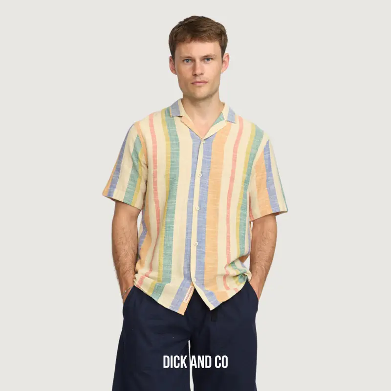 Short Sleeved Cuban Shirt (3918)