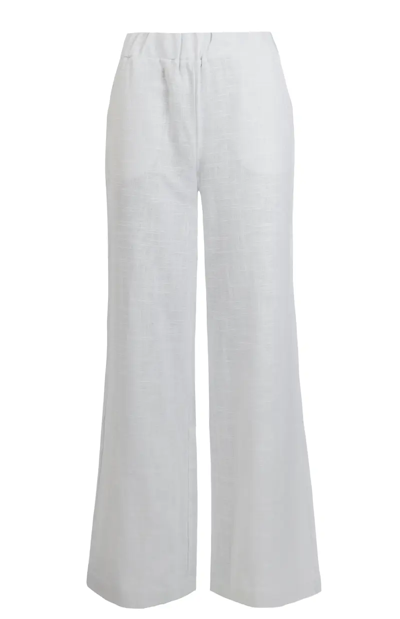 Sianda Linnen/Viscose Woven | White