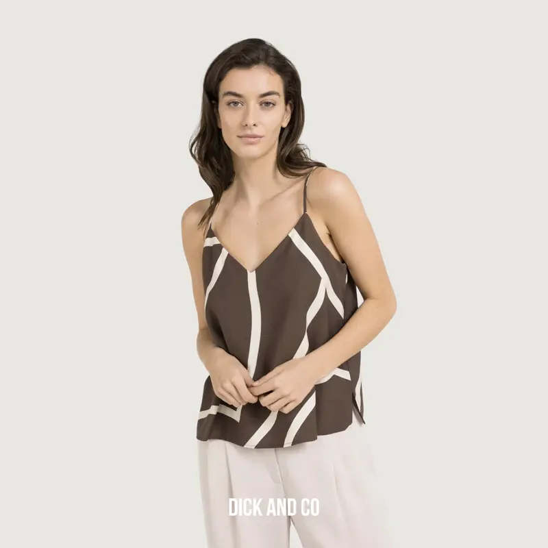Singlet met print