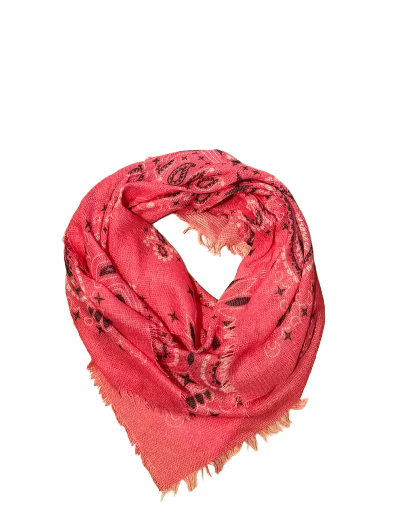 Sjaal Fee Paisley Fuchsia
