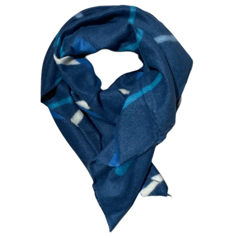 Sjaal Guirlande Blauw