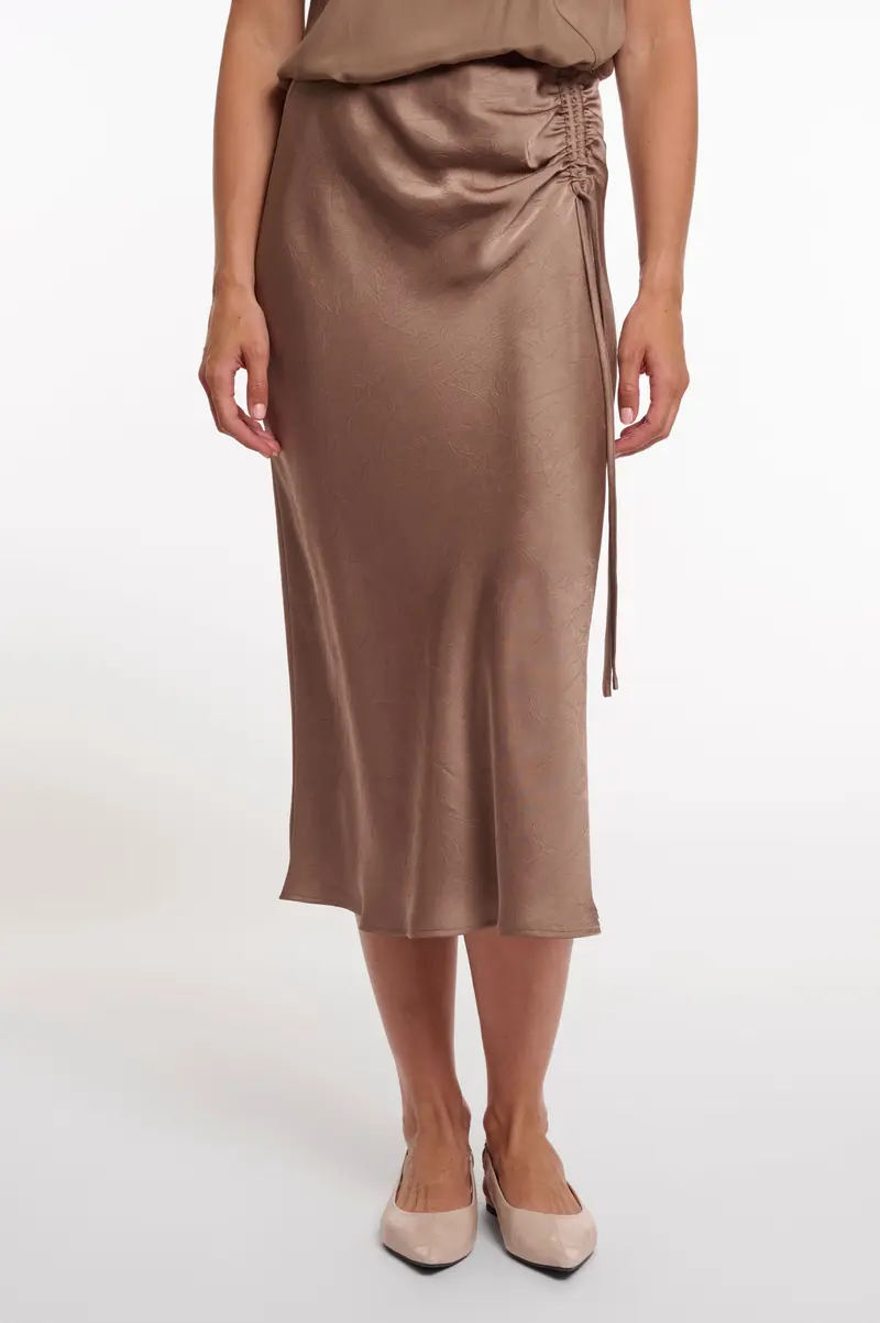 Skirt midi Jailey Slate bark