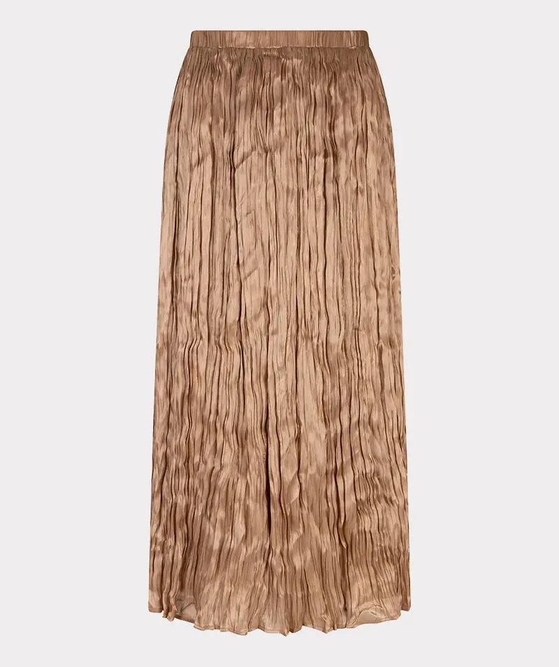 Skirt plisse changeant SP26.28001 cappuccino