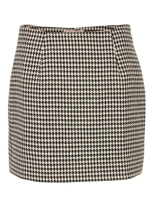 Skirt rachna 84191 Black/offwhite