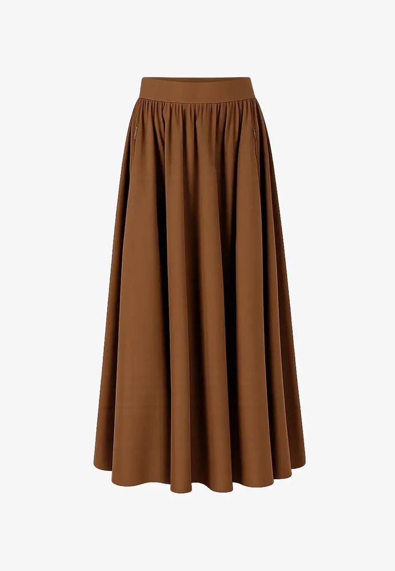 Skirt rixt rixt-26 Hazelnut