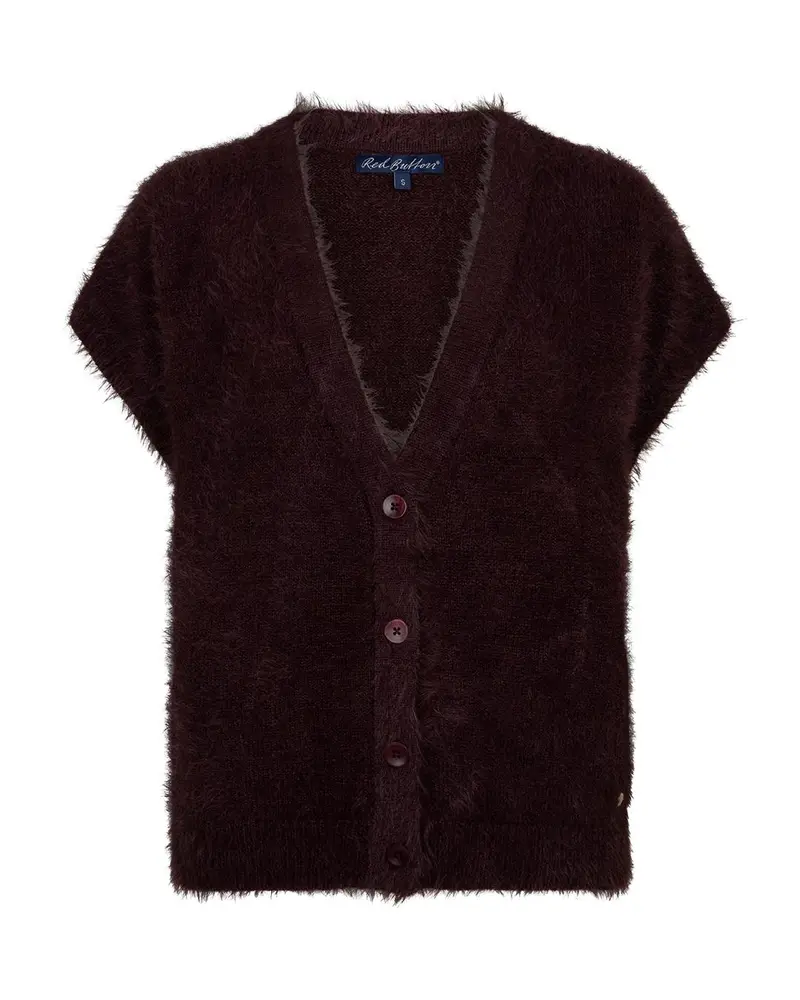 Sleeveless fuzzy