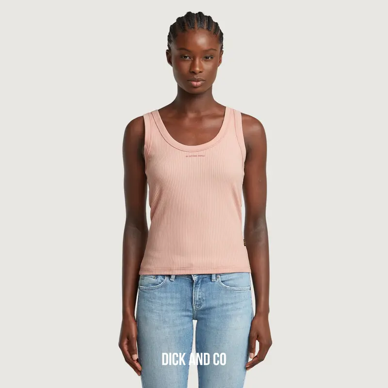 Slim Rib Tank top