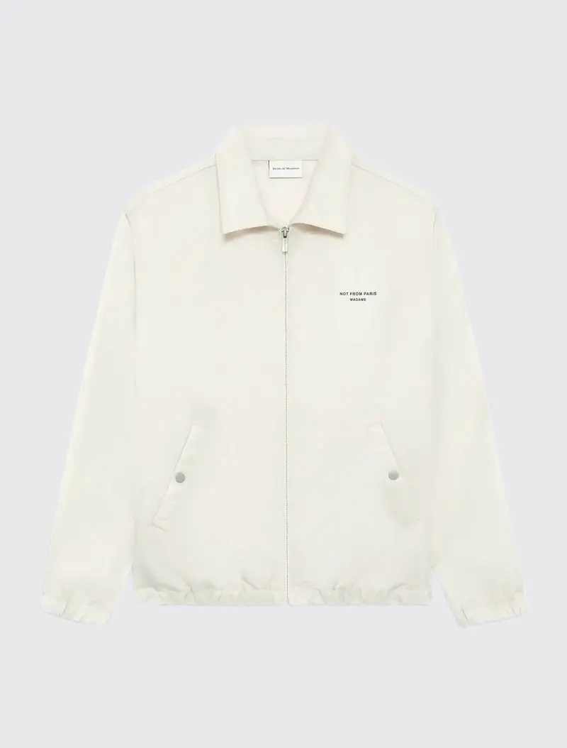 Slogan Nylon Jacket