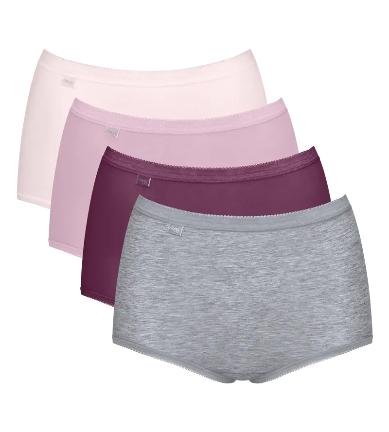 Sloggi Basic Maxi C4P - voordeelpack 3+1 gratis - kleur V014