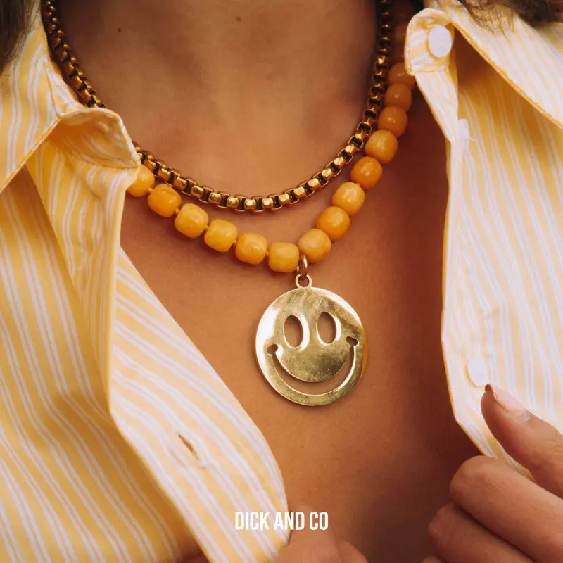 Smiley Gold Big bedel
